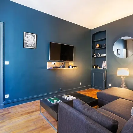 Lejlighed Bright & Modern 1-bedroom Apt, Sleeps 4 In *