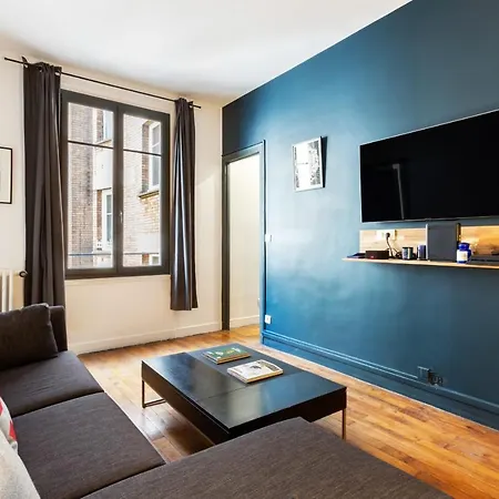 Lejlighed Bright & Modern 1-bedroom Apt, Sleeps 4 In *